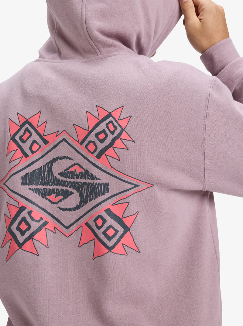 Load image into Gallery viewer, Quiksilver Men&#39;s Graphic Hoodie Elderberry EQYFT05131-PKM0
