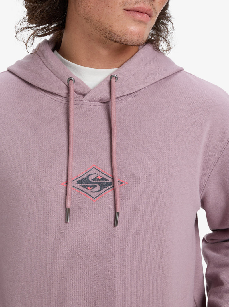 Load image into Gallery viewer, Quiksilver Men&#39;s Graphic Hoodie Elderberry EQYFT05131-PKM0
