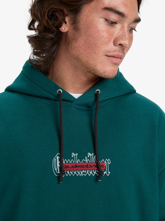 Quiksilver Men's Double Up Hoodie Botanical Garden EQYFT05155-GZE0