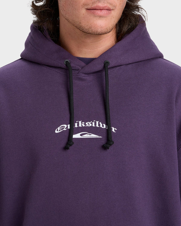 Load image into Gallery viewer, Quicksilver Men's Stretch Tribal Pullover Hoodie Purple EQYFT05157-PRL
