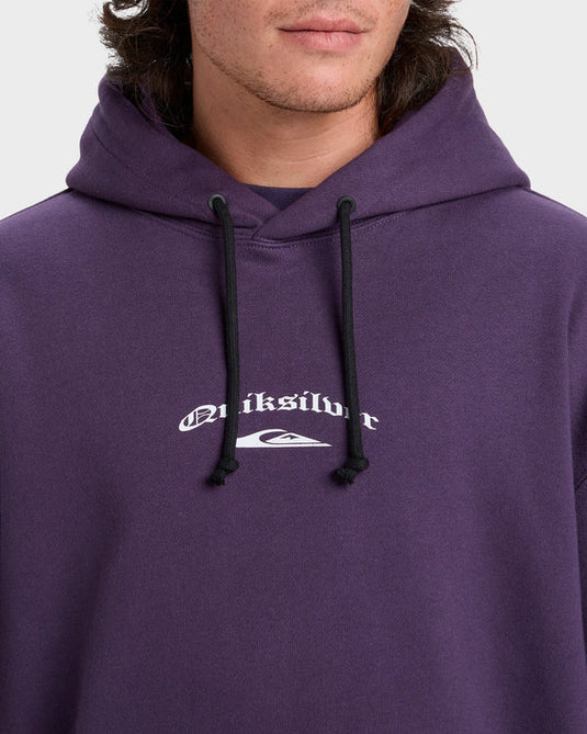Quicksilver Men's Stretch Tribal Pullover Hoodie Purple EQYFT05157-PRL
