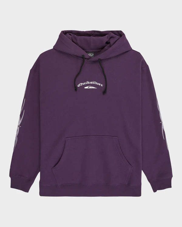Load image into Gallery viewer, Quicksilver Men's Stretch Tribal Pullover Hoodie Purple EQYFT05157-PRL
