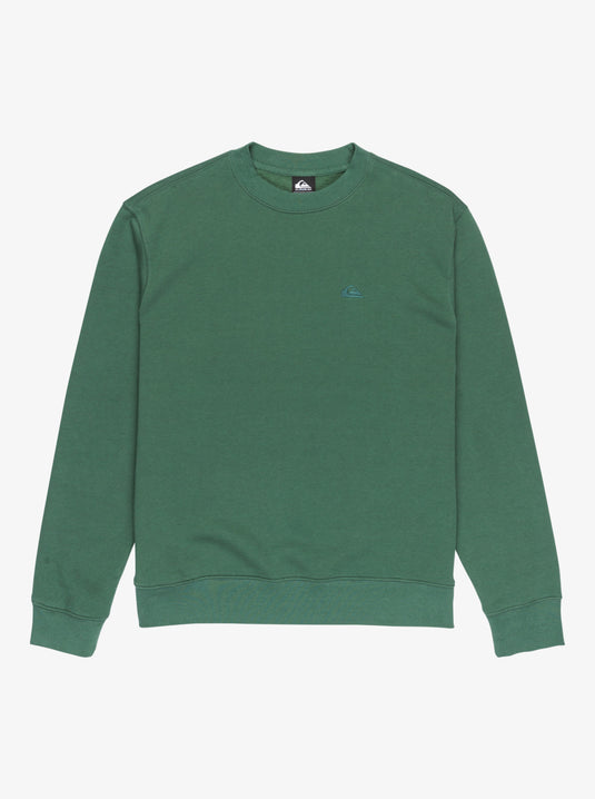 Quiksilver Men's Salt Water Sweatshirt Trekking Green EQYFT05158-TKR