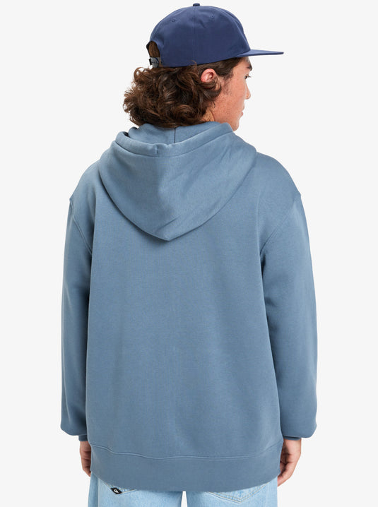 Quiksilver Men's Salt Water Full Zip Hoodie China Blue EQYFT05160-BND0