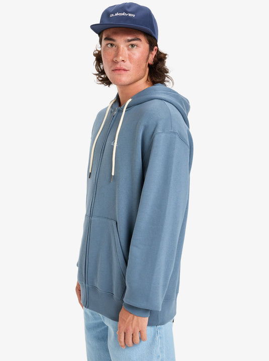 Quiksilver Men's Salt Water Full Zip Hoodie China Blue EQYFT05160-BND0