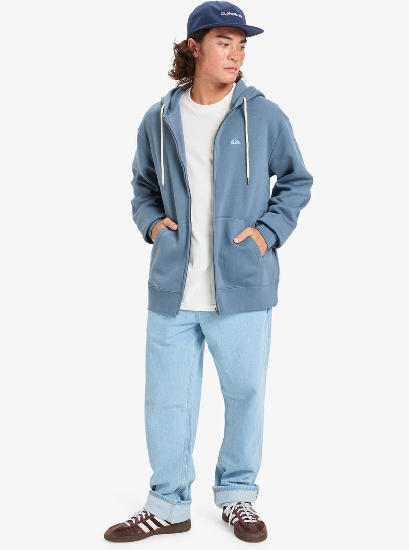 Load image into Gallery viewer, Quiksilver Men&#39;s Salt Water Full Zip Hoodie China Blue EQYFT05160-BND0
