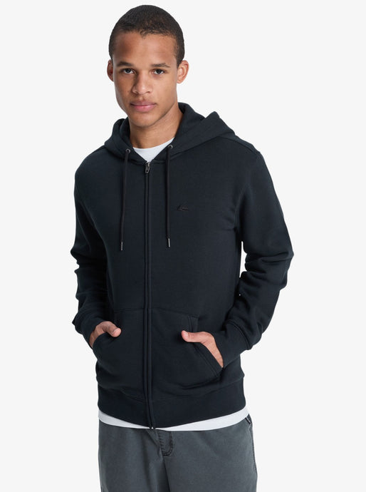 Quiksilver Men's Salt Water Full Zip Hoodie Black EQYFT05160-KVJ0