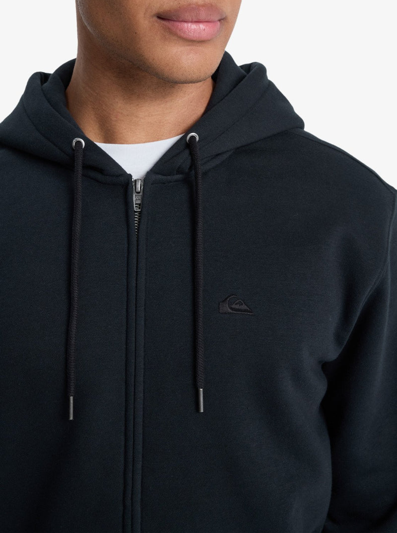 Load image into Gallery viewer, Quiksilver Men&#39;s Salt Water Full Zip Hoodie Black EQYFT05160-KVJ0
