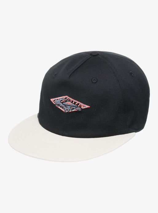 Quiksilver Men's Qs Frassnassa Snapback Cap Black EQYHA03412-KVJ0