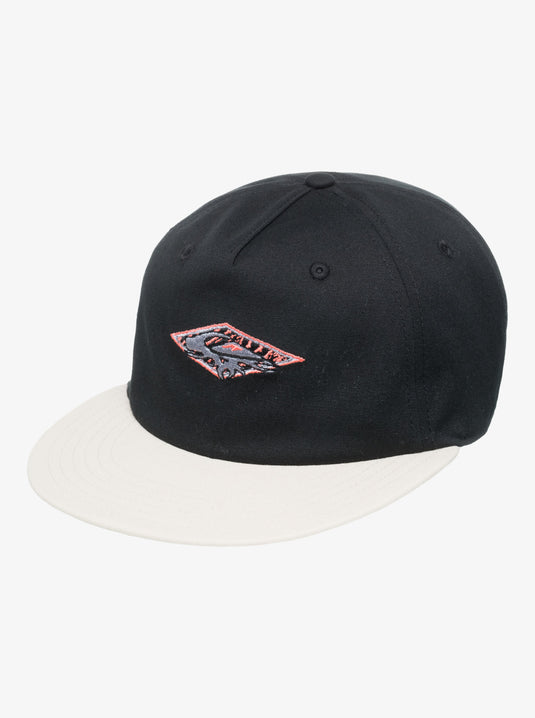 Quiksilver Men's Qs Frassnassa Snapback Cap Black EQYHA03412-KVJ0
