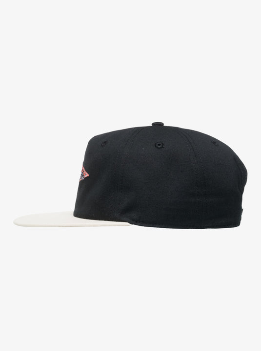 Quiksilver Men's Qs Frassnassa Snapback Cap Black EQYHA03412-KVJ0