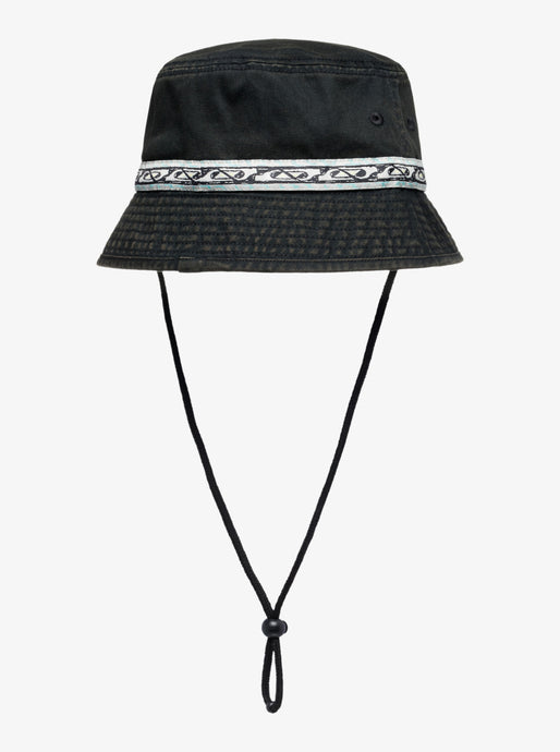 Quiksilver Men's Take Us Back Bucket Hat Dark Shadow EQYHA03414-KRP0