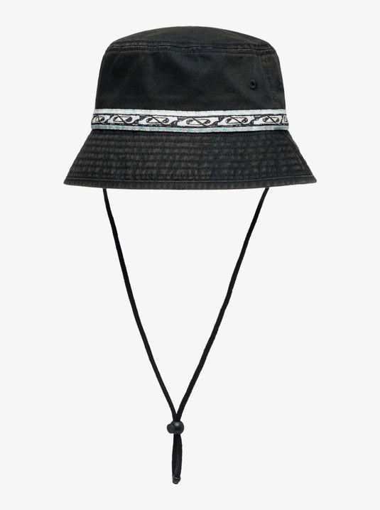Quiksilver Men's Take Us Back Bucket Hat Dark Shadow EQYHA03414-KRP0