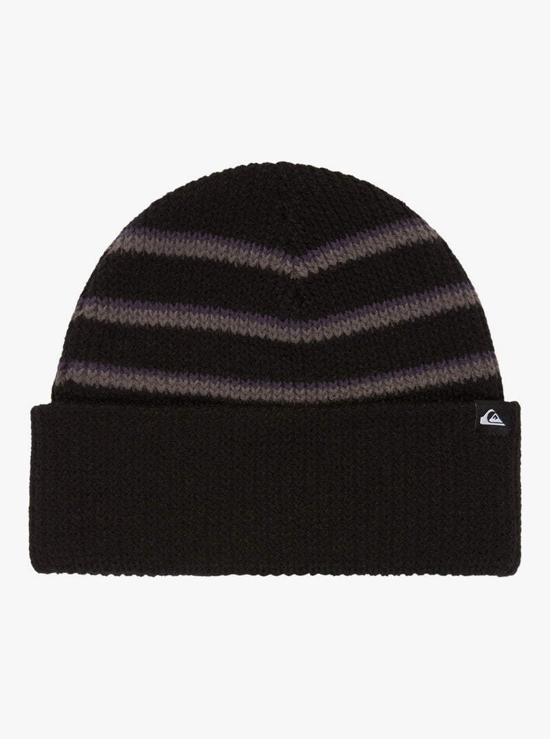 Load image into Gallery viewer, Quiksilver Men&#39;s Split Beanie True Black EQYHA03424_KVJ0
