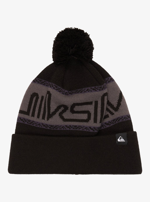 Quiksilver Men's Summit Beanie True Black EQYHA03427_KVJ0