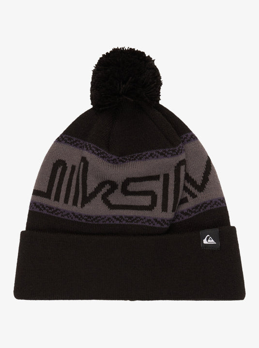 Quiksilver Men's Summit Beanie True Black EQYHA03427_KVJ0