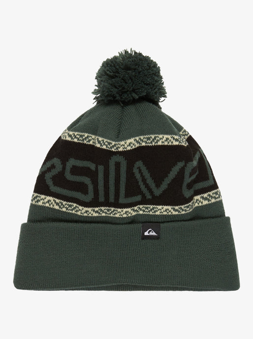 Quiksilver Men's Summit Beanie Trekking Green EQYHA03427_TKR