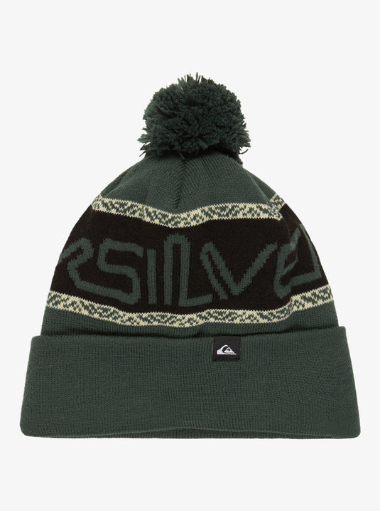 Quiksilver Men's Summit Beanie Trekking Green EQYHA03427_TKR