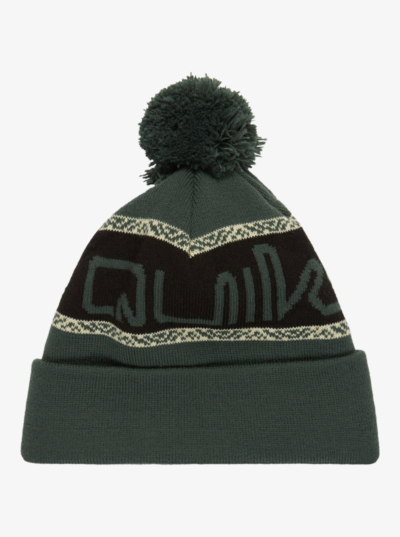 Load image into Gallery viewer, Quiksilver Men&#39;s Summit Beanie Trekking Green EQYHA03427_TKR

