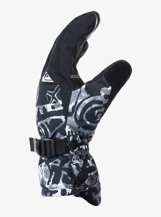 Quiksilver Mission Snowboard/Ski Gloves Snow Heritage True Black EQYHN03181-KVJ1