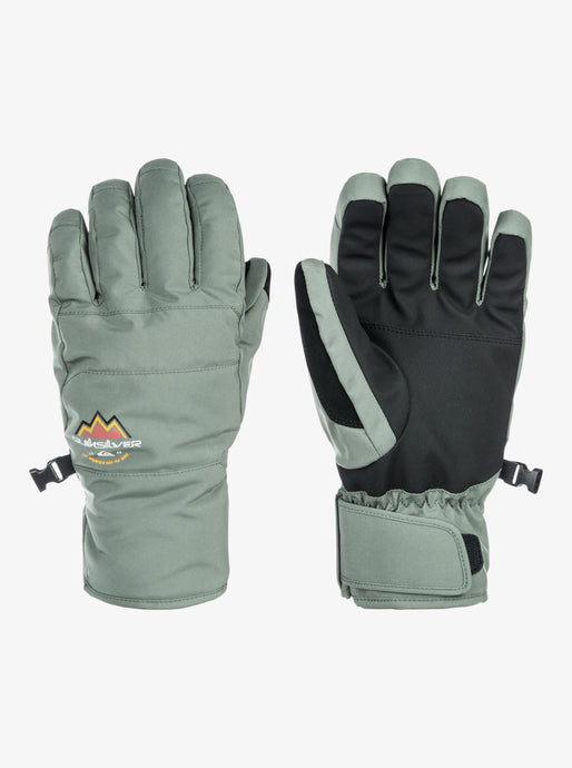 Quiksilver Cross Glove Technical Snowboard/Ski Gloves Laurel Wreath EQYHN03184-GNB0