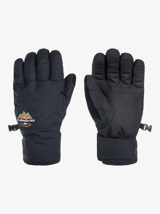 Quiksilver Cross Glove Technical Snowboard/Ski Gloves True Black EQYHN03184-KVJ0