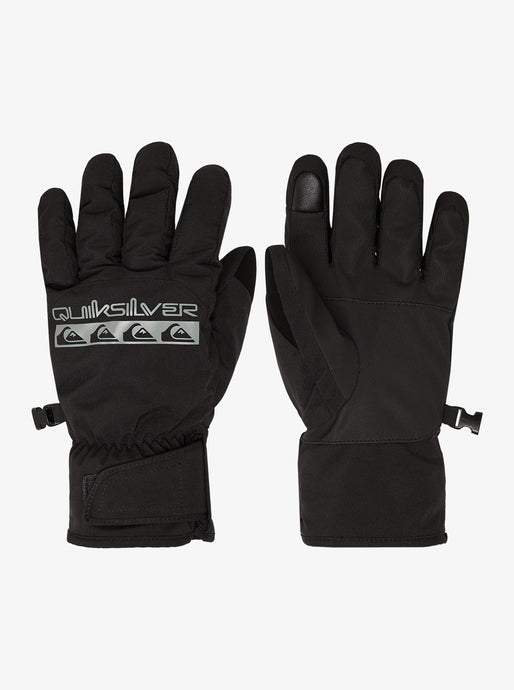 Quiksilver Men's Cross Snow Gloves True Black EQYHN03191-KVJ0