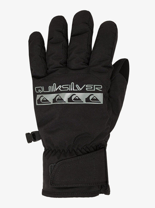 Quiksilver Men's Cross Snow Gloves True Black EQYHN03191-KVJ0