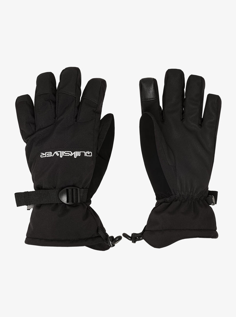 Load image into Gallery viewer, Quiksilver Men&#39;s Mission Snow Gloves True Black EQYHN03193-KVJ0
