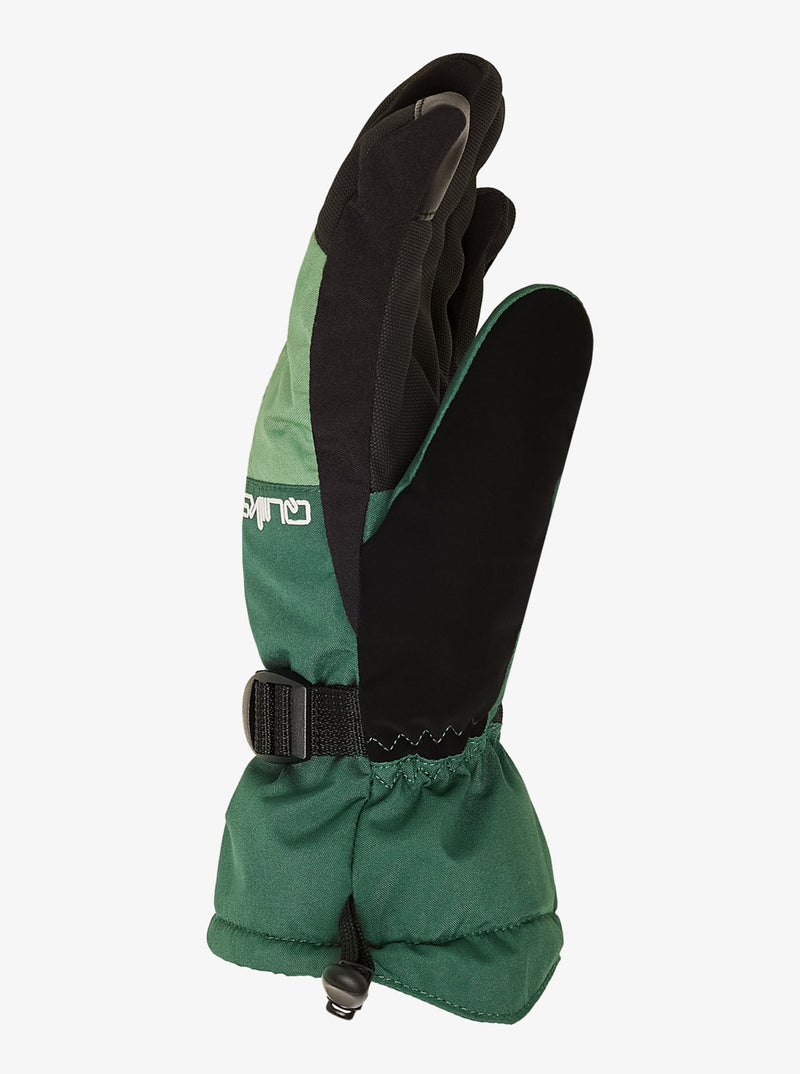 Load image into Gallery viewer, Quiksilver Men&#39;s Mission Snow Gloves Trekking Green EQYHN03193-TKR
