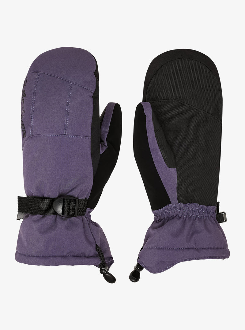 Load image into Gallery viewer, Quiksilver Men&#39;s Mission Snow Mittens Graystone EQYHN03195-KRB0
