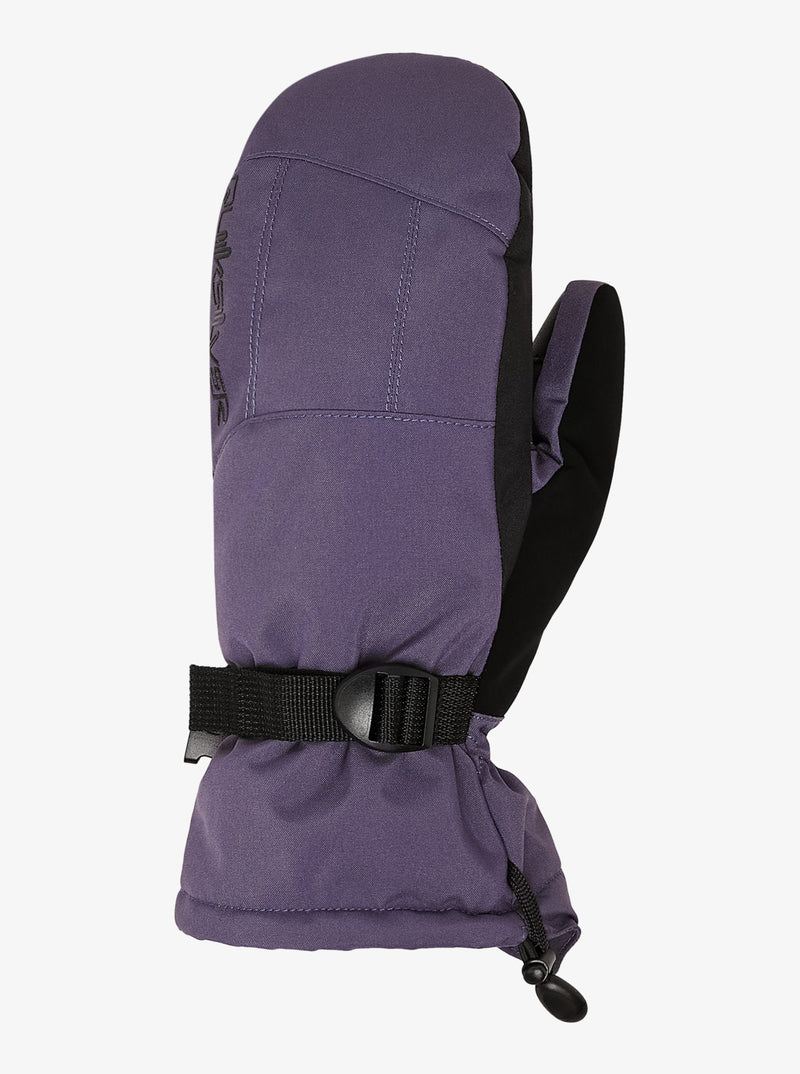 Load image into Gallery viewer, Quiksilver Men&#39;s Mission Snow Mittens Graystone EQYHN03195-KRB0

