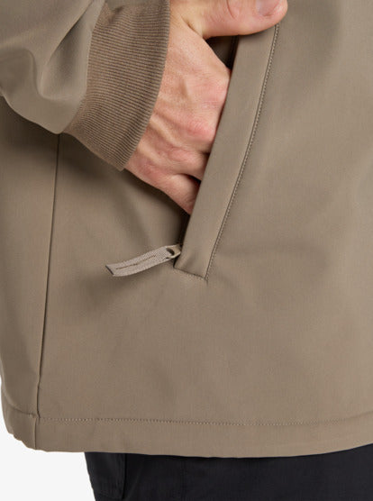 Load image into Gallery viewer, Quiksilver Men's Live For The Dream Hooded Snow Jacket Fallen Rock EQYJK04185-TZC0
