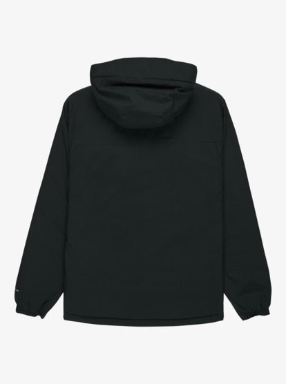 Load image into Gallery viewer, Quiksilver Men&#39;s Overcast 3K Insulated Waterproof Hooded Jacket Black EQYJK04194-KVJ0
