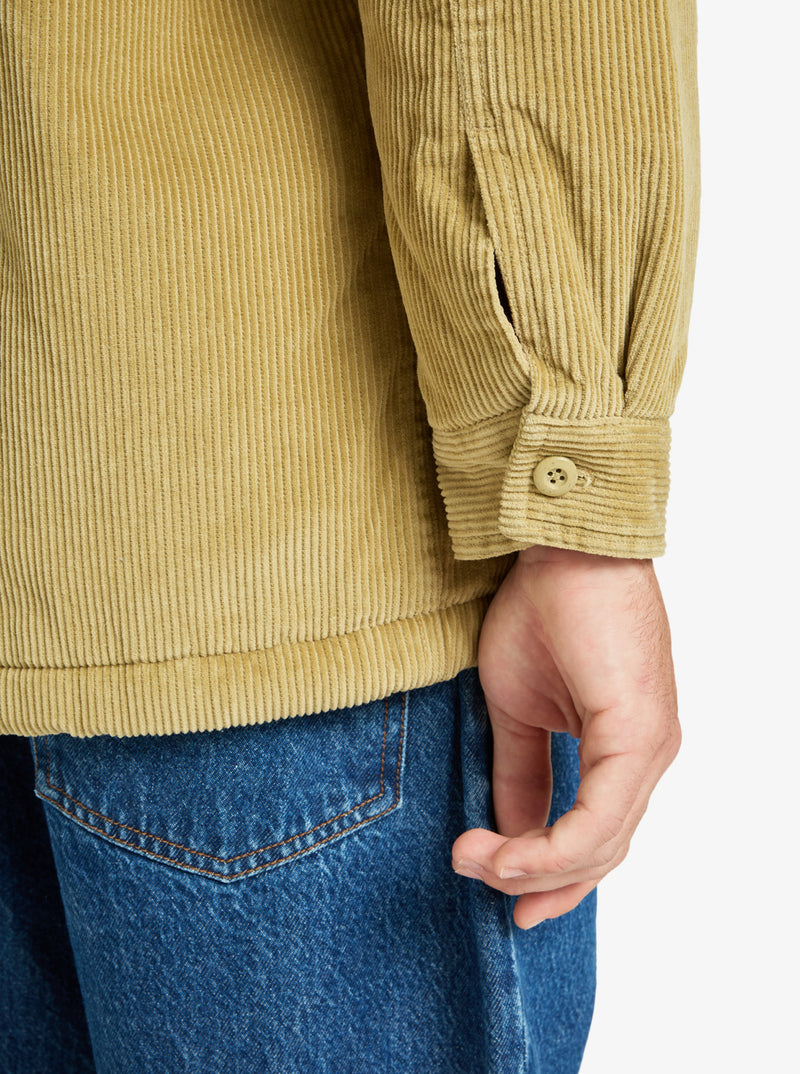 Load image into Gallery viewer, Quiksilver Men&#39;s Dna Sherpa Harrington Jacket Sponge EQYJK04201_TKP0
