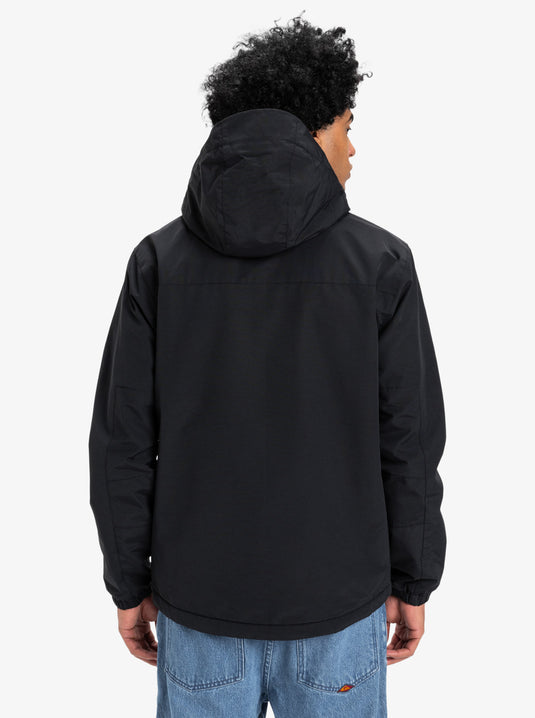 Quiksilver Men's Overcast 3K Warm Jacket Black EQYJK04202-KVJ0
