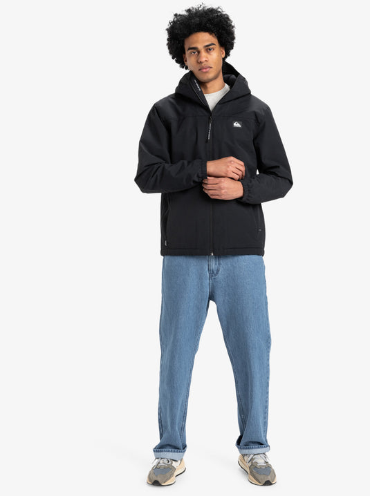 Quiksilver Men's Overcast 3K Warm Jacket Black EQYJK04202-KVJ0