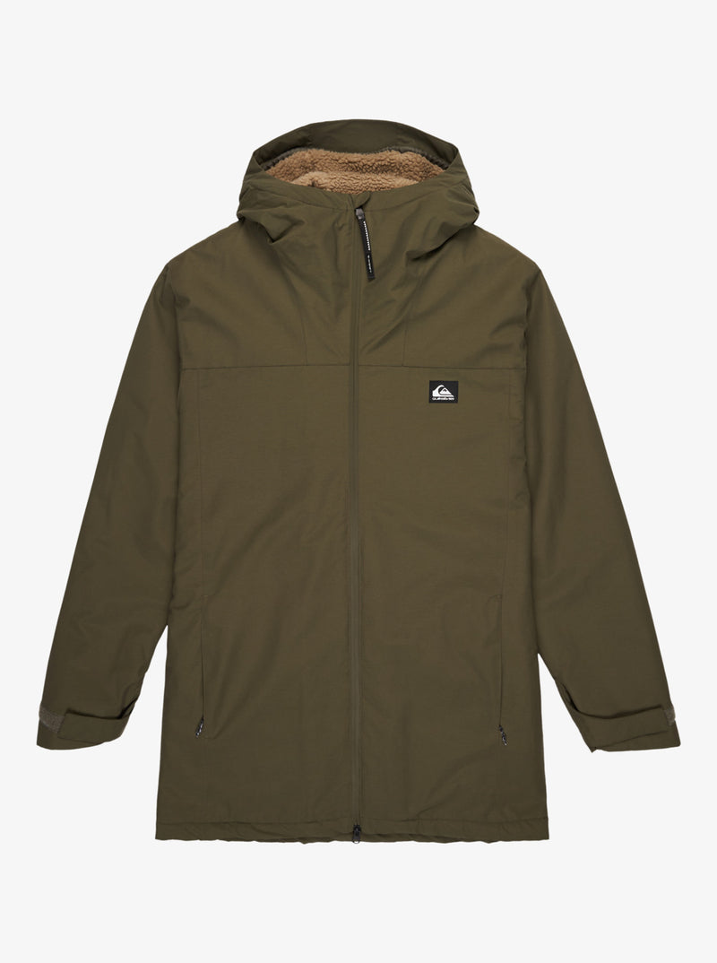 Load image into Gallery viewer, Quiksilver Men&#39;s Overcast 3K Parka Grape Leaf EQYJK04203-CRE0
