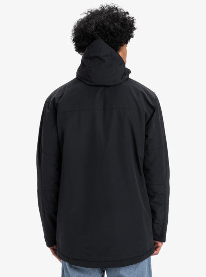 Quiksilver Men's Overcast 3K Parka Black EQYJK04203-KVJ0