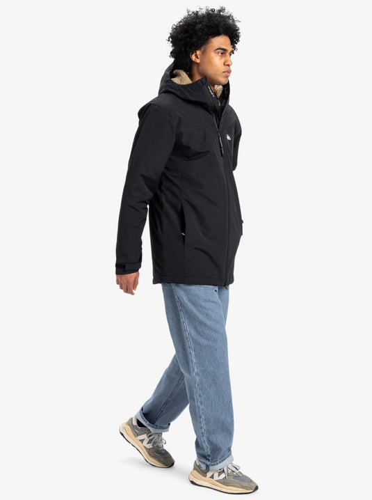Quiksilver Men's Overcast 3K Parka Black EQYJK04203-KVJ0