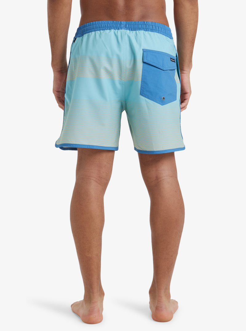 Load image into Gallery viewer, Quiksilver Men&#39;s Surfsilk Scallop 16&quot; Boardshorts Aquifer Tijuana EQYJV04108-BGW6
