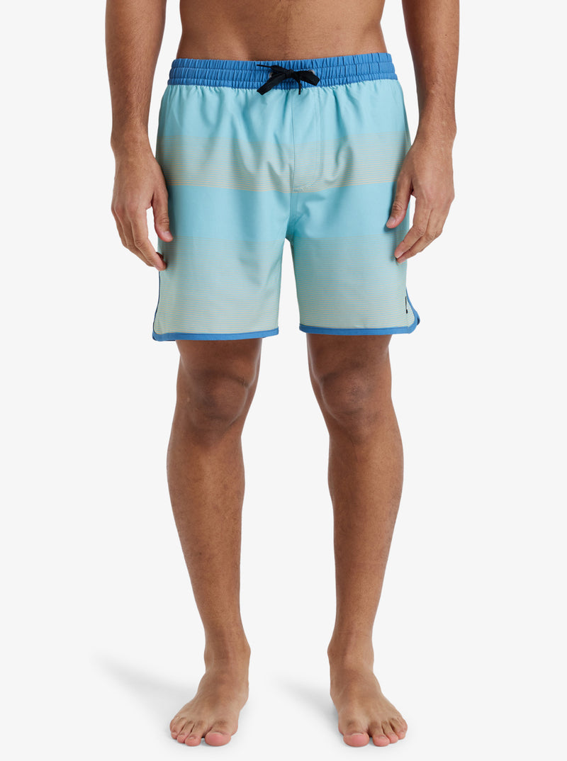 Load image into Gallery viewer, Quiksilver Men&#39;s Surfsilk Scallop 16&quot; Boardshorts Aquifer Tijuana EQYJV04108-BGW6
