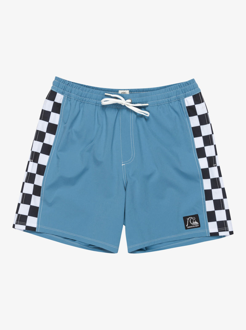 Load image into Gallery viewer, Quiksilver Men&#39;s Original Arch Volley 17&quot; Swim Shorts Coronet Blue EQYJV04109-BLQ0
