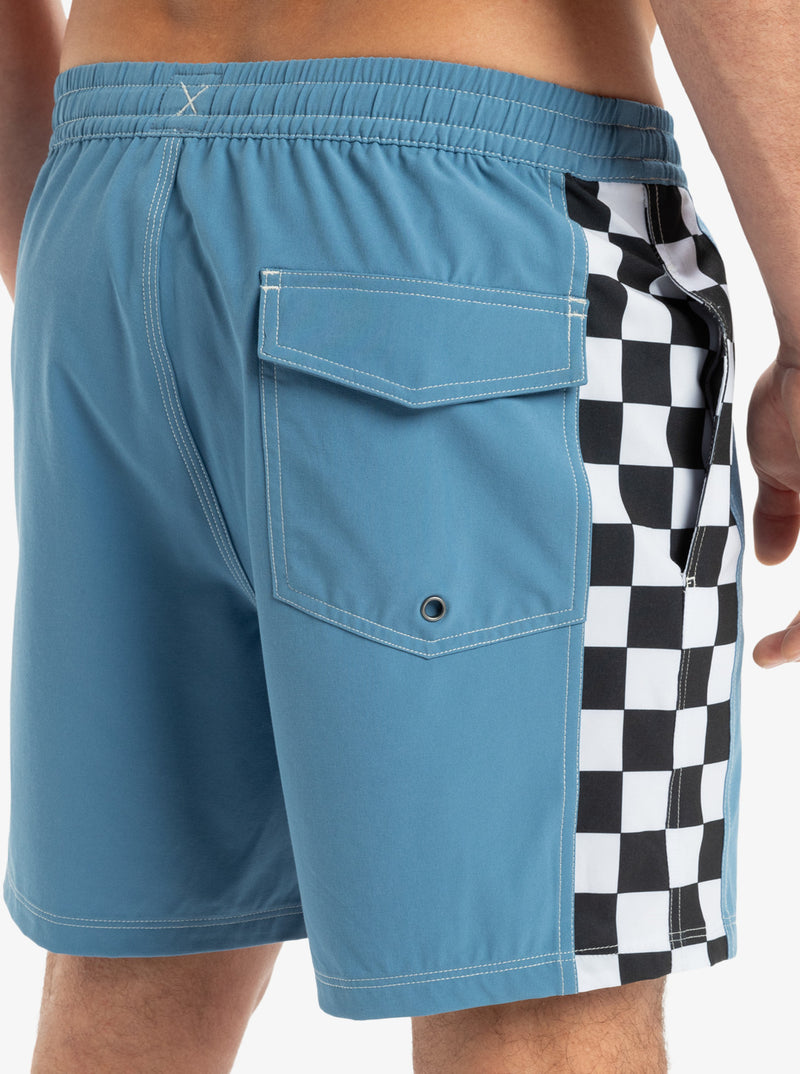 Load image into Gallery viewer, Quiksilver Men&#39;s Original Arch Volley 17&quot; Swim Shorts Coronet Blue EQYJV04109-BLQ0
