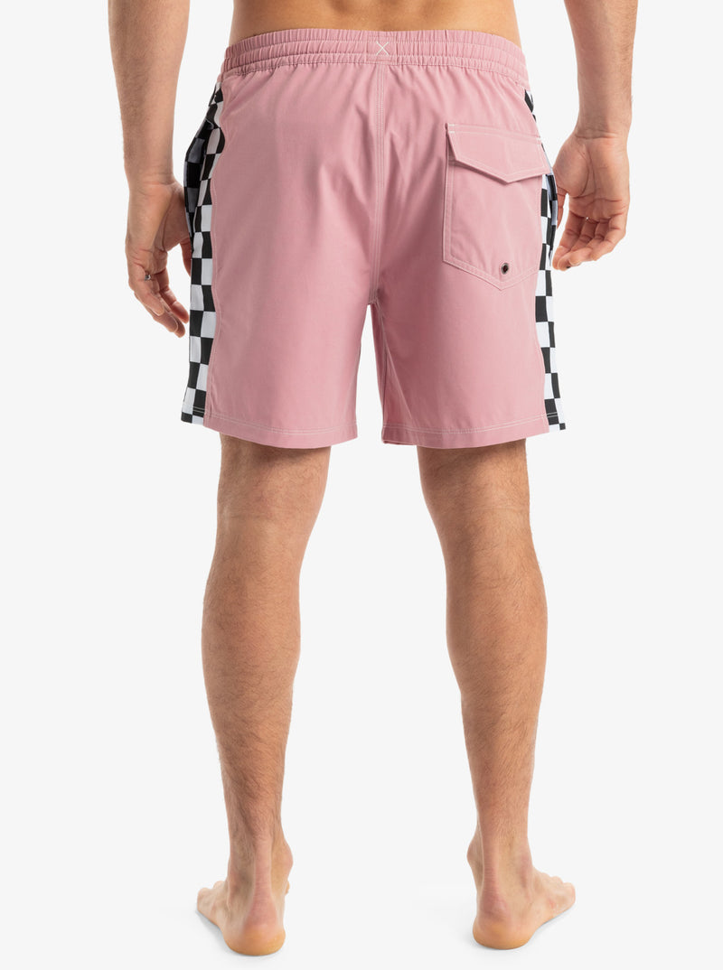 Load image into Gallery viewer, Quiksilver Men&#39;s Original Arch Volley 17&quot; Swim Shorts Lilac EQYJV04109-PJM0
