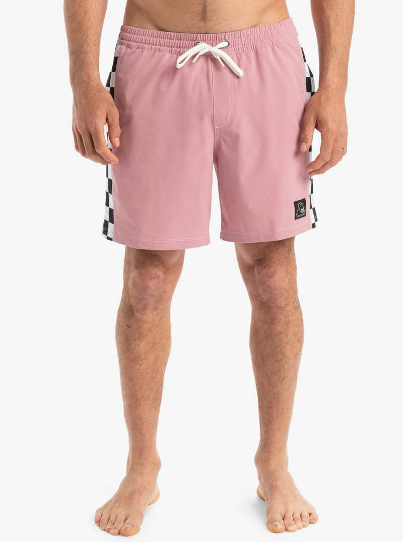 Load image into Gallery viewer, Quiksilver Men&#39;s Original Arch Volley 17&quot; Swim Shorts Lilac EQYJV04109-PJM0
