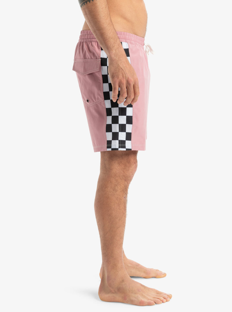 Load image into Gallery viewer, Quiksilver Men&#39;s Original Arch Volley 17&quot; Swim Shorts Lilac EQYJV04109-PJM0
