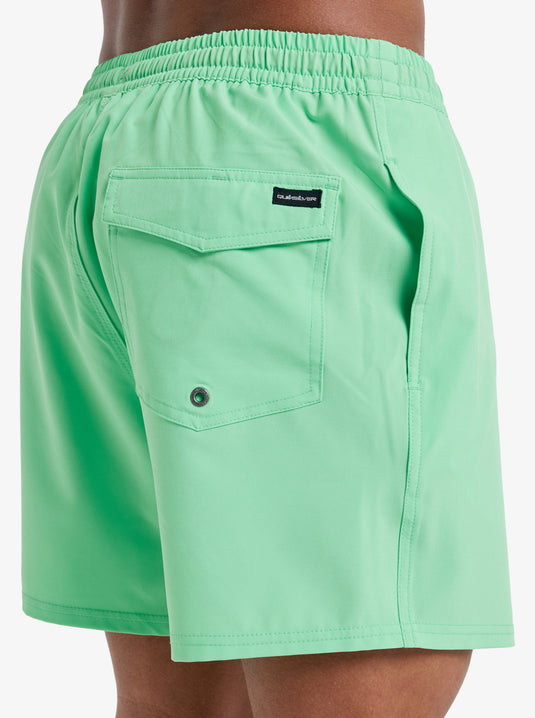 Quiksilver Men's Surfsilk Solid 16" Boardshorts Summer Green EQYJV04118-GGJ0