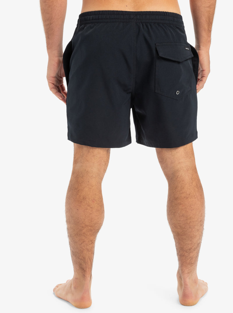 Load image into Gallery viewer, Quiksilver Men&#39;s Surfsilk Solid 16&quot; Boardshorts Black EQYJV04118-KVJ0
