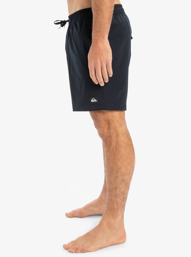 Load image into Gallery viewer, Quiksilver Men&#39;s Surfsilk Solid 16&quot; Boardshorts Black EQYJV04118-KVJ0
